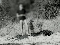 Monster cock at a german nude beach