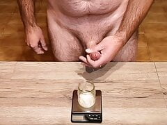 Fifth day of semen collection for Cicci77 and Pedro