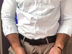 Business Casual Big Dick Cumshot