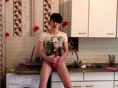 Here cute Stepson Touches