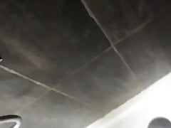 Cumming under the shower