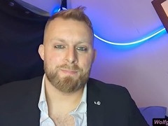 Wolfgang White dominates in JD Vance roleplay - POV male solo dirty talk and massive climax