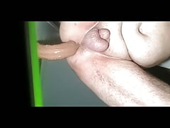 Jatmus backs in with his favorite dildo