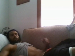 Str8 Big Black Cock Jacking Eyeing Porno