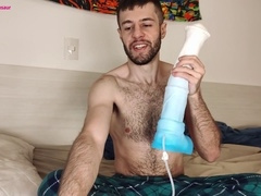 Extreme insertion, ass fucking, huge dildo