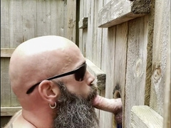 Anon Explosion at Outdoor Gloryhole