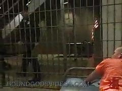 Cop's fun with offender 1