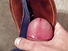 Cum on sandals