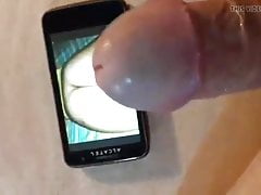 una sega sul suo culo morbido
