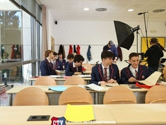 Danny Delano, Gabriel Parker, and other hotties on the set