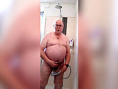 me showering again