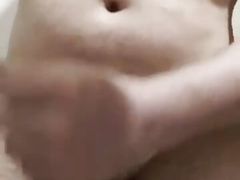 Jerking Cock in Public Bathroom 2