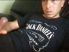 Guy cum before work