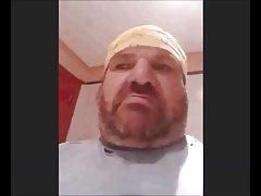 perfect crazy spanish bear horny wanking and cumming