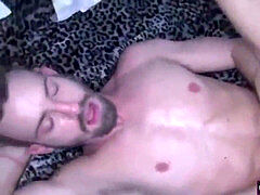 Deep rectal foray Gay duo