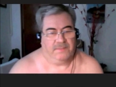 hot argentinian grandpa wanking and cumming