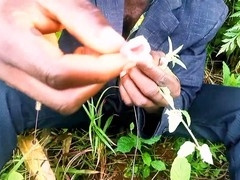 Amateur twink Janshu19988 explores uncut cocks and age play outdoors