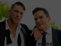 Handsome Dakota Payne dominating brunette Roman Todd