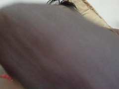 Meaty black dock Xxl pink cigar