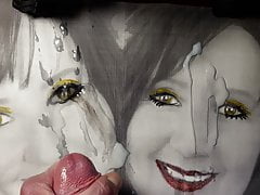 Marion and her slutty twin get cum and pee
