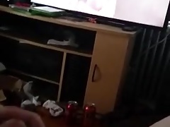 jerking off to cumshots til i start to cum too