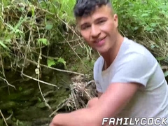 Giving my daring stepuncle James Keresford a blowjob that he will never forget