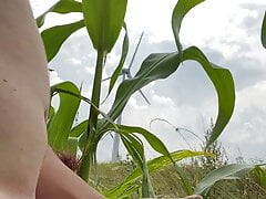 Nude near Public highway