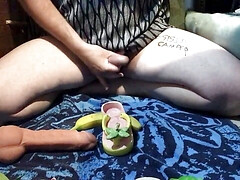 Just a sissy camper being totally gay for goddess Lana