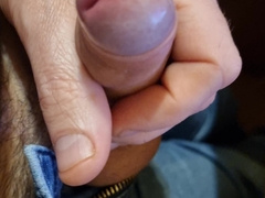 Fellows stroking in office humungous cute trouser snake