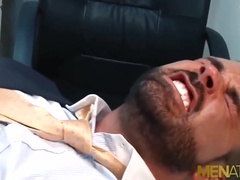 Hunk In Suit Logan Moore Anal Fucked