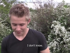 Czech Hunter - Twunk Was Chilling in the Park and Craved Some Anal invasion