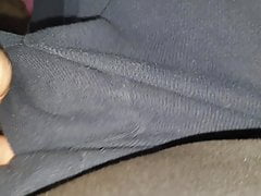 Flashing my dick and play foreskin