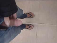 Pissing, desperate piss, pee in mouth