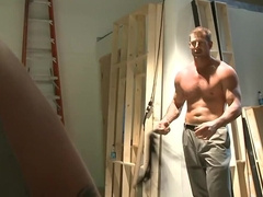 Enslaved man gets ass whipped by his horny master during a rough BDSM play