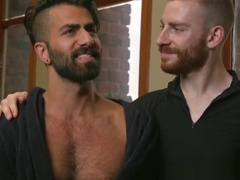 Suspended stud brought to edge of cumming