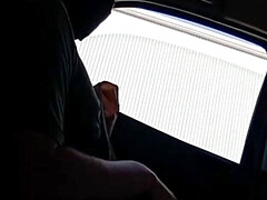 Big dick teaching her in an uber pumping milk for the driver