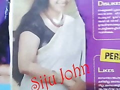 Samyuktha Varma spit and cum tribute solo man free