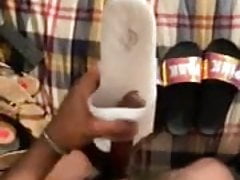 Cum on PINK slides
