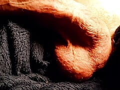 Playing with my cock