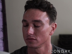 Latino muscle Billy Santoro rimmed before anal sex