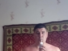Today I am gobbling my jizz with yoghurt. Getting off. Tonguing desert with own jism.