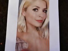 Holly Willoughby cum tribute 100