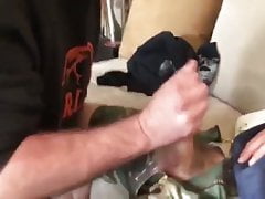 Raw redneck threesome with straight