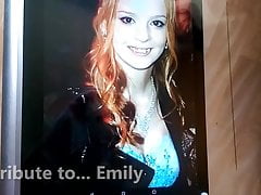 Cum tribute for Emily