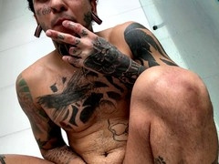 Big dick cumming, in spanish, big cock domination