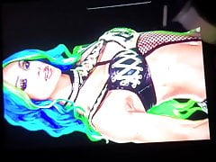 Wwe sasha banks cum tribute