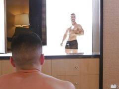 Muscled Hunk Plows Tristan's Tight Butthole