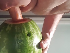 Big Thick Young Cock Bangs Watermelon
