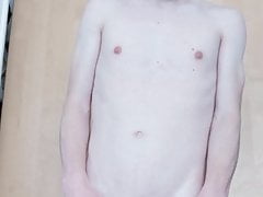Skinny Puppy shows his smooth body