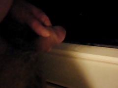 Me pissing outdoors at night as 18 yo boy